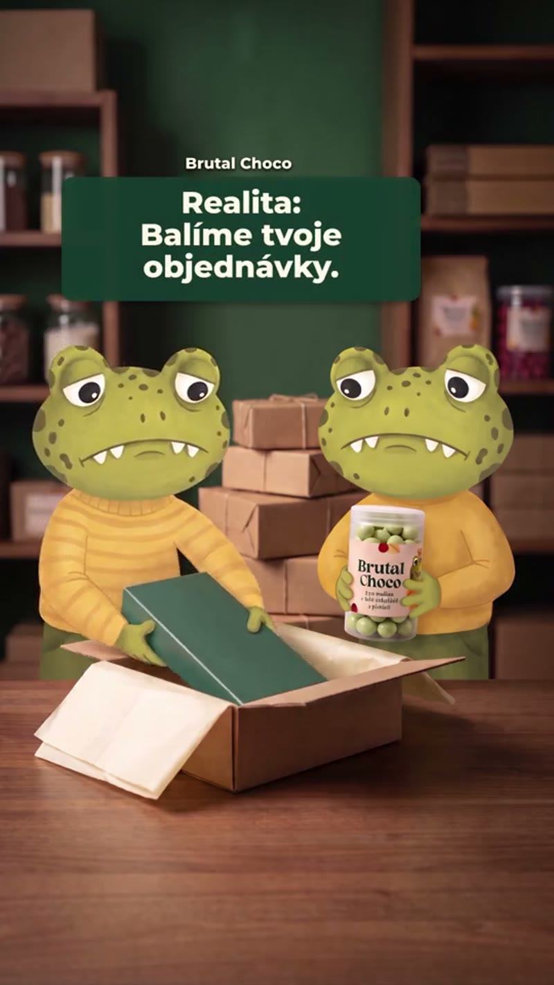 Brutal Choco: Když za značku promluví maskoti